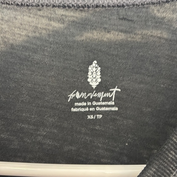 FP Movement by Free People Charcoal Long Sleeve Tee - Picture 5 of 5